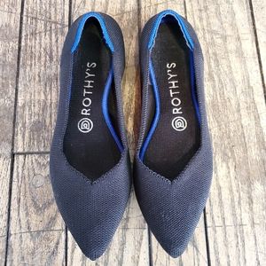 Rothy's The Point Black Solid